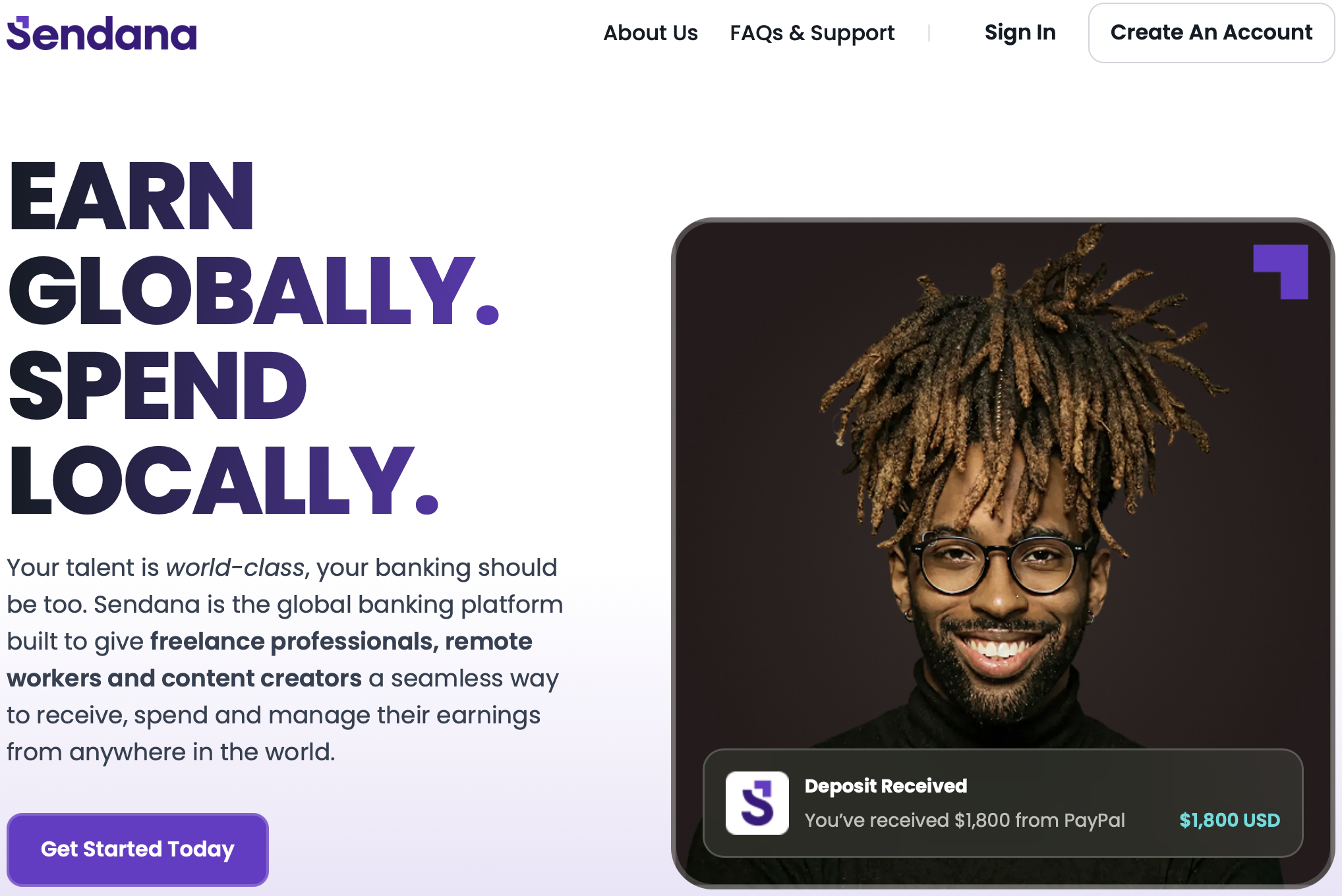 sendana website 2026